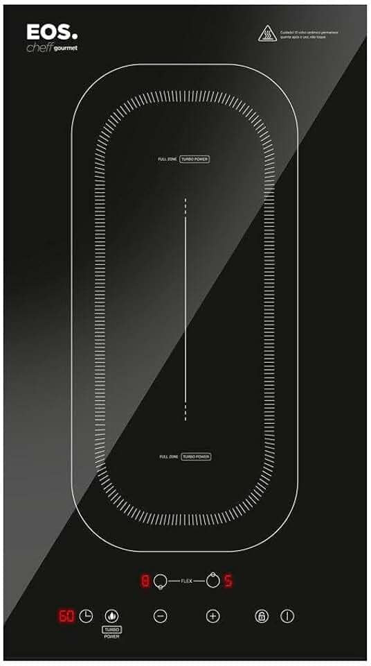 Cooktop de Indução 2 Bocas Eos Freezone 3500w Eci02epf 220v