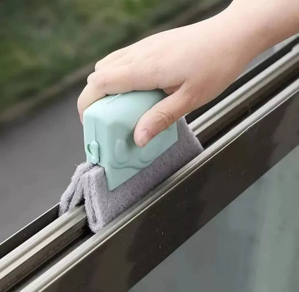 Escova Clean De Limpeza Multiuso Trilhos, Janelas E Cantos