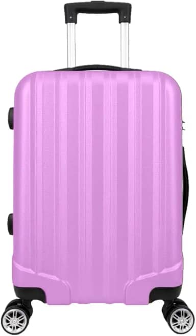 Mala de Bordo ABS 4 Rodas Adventure Fortt Rosa - MAB01-RA