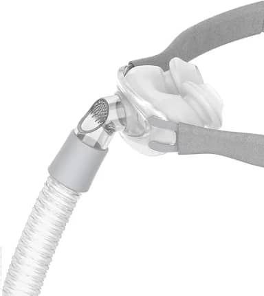 Almofada nasal – Conjunto universal de sistema de almofadas nasais CPAP – Inclui adaptador de nariz pequeno, médio e grande máscara cpap