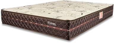 Colchão Queen Firme Espuma D33 Antialérgico Certificado Bege 158x198x24cm - BF Colchoes