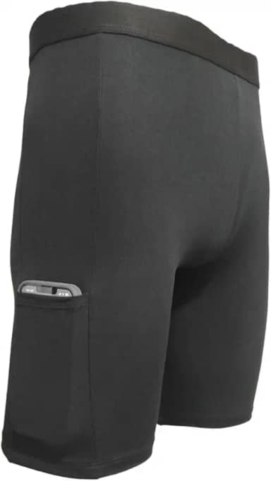 Short Térmico Ciclista Com Bolso Segunda Bermuda Pele Proteção UV Meia Coxa