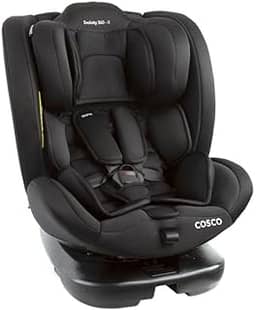 Cosco Kids, Cadeirinha Evolutty 360 X, 0 a 36kg, com Giro 360º e Isofix, Preto