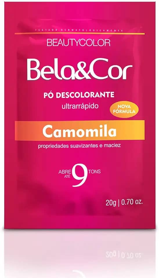 Pó Descolorante Bela&Cor - Camomila 20g