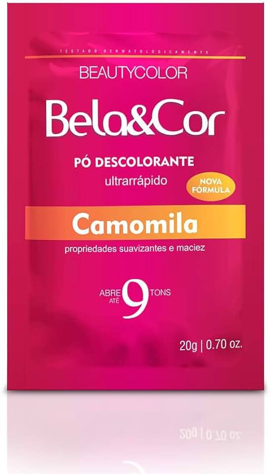 Pó Descolorante Bela&Cor - Camomila 20g