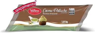 Recheio Artesanal de Creme de Pistache Vabene - Bisnaga 1kg