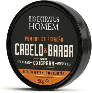 Pomada Capilar Bio Extratus Homem Cabelo Barba 50g