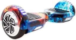 Hoverboard Skate Elétrico 6.5' Com Bolsa Led Bluetooth Fogo/Gelo Brinovar