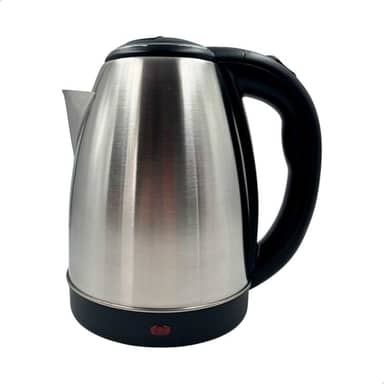 Chaleira Elétrica Inox Portátil 1,8l Jarra Térmica Esquenta Chá Ferve Água Rápido 110v ou 220v (Chaleira Elétrica Inox 110v)