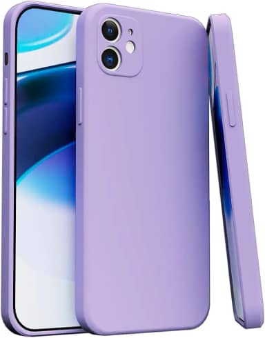 Capa Case Capinha Para iPhone 11 Silicone Aveludada Com Forro aveludado Premium (LILAS)