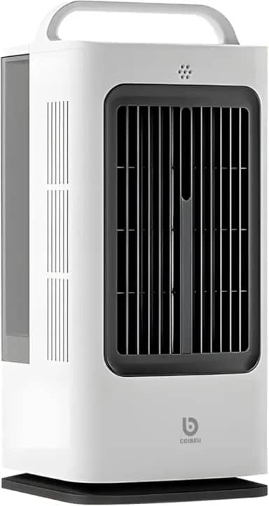 Climatizador Portátil Branco 110V – Com Controle Remoto, Refrigeração Rápida, Silencioso e Econômico para Casa ou Escritório
