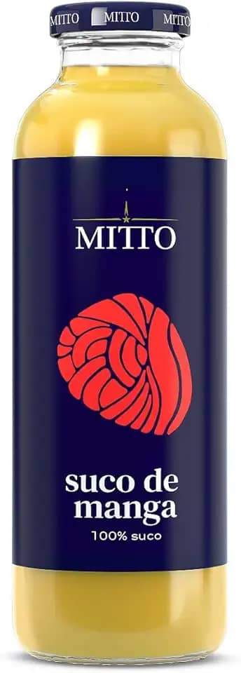 Mitto Suco Manga Integral Vidro 300Ml