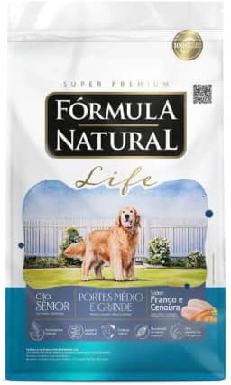 Ração Fórmula Natural Para Cães Sênior Médio E Grande 15kg