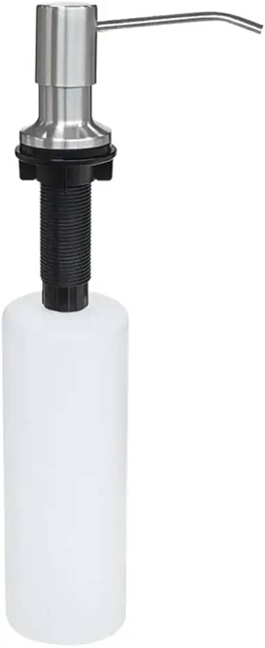 Dosador Detergente Embutir Bancada Pia Redondo Inox Escovado