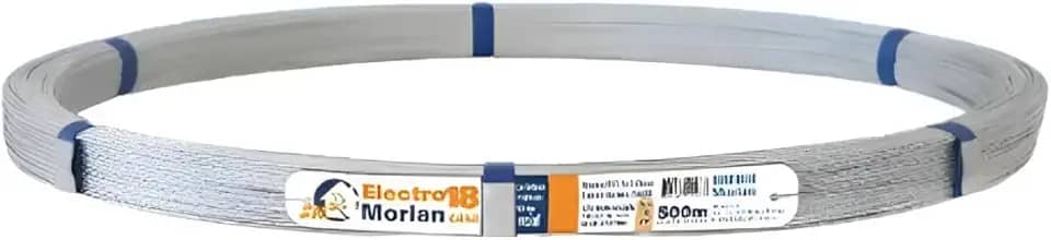 Arame Liso Para Cerca Elétrica 500m Fio 18 D Galvanizado