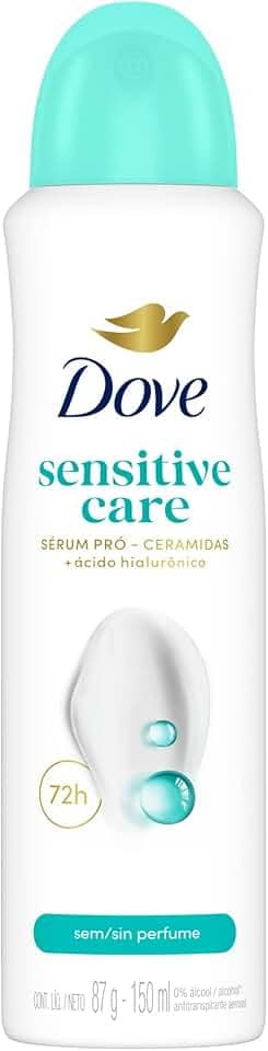 Desodorante Antitranspirante Aerosol Dove Sensitive 150ml
