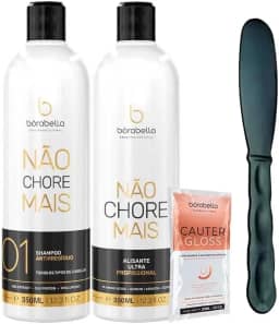Kit Escova Progressiva Not Cry More Profissional 350ml