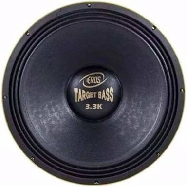 Alto Falante Subwoofer Eros Target Bass 3.3k 1650w 15 4 Ohms