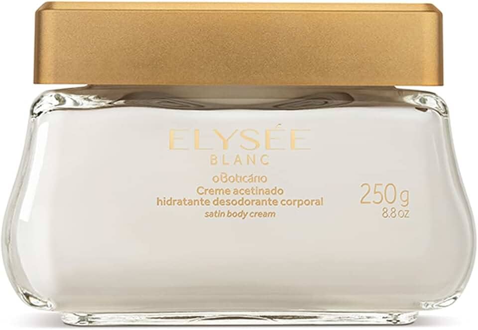 Elysée Blanc Creme Hidratante Acetinado, 250g - O Boticário