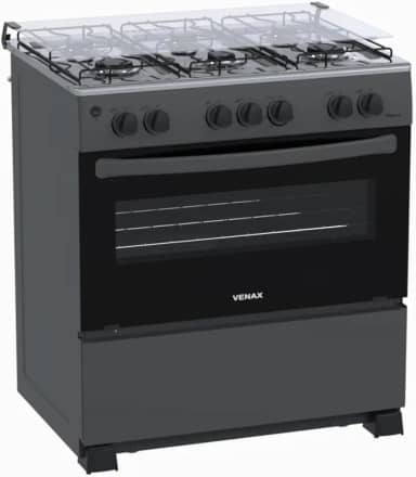 Fogao A Gas Picasso 6 Q Giii Grafite Gas Glp