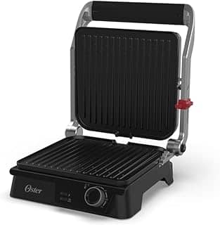 Grill Elétrico Multiuso Inox Oster 2 em 1-127V