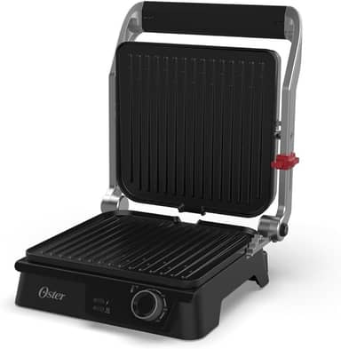 Grill Elétrico Multiuso Inox Oster 2 em 1-220V