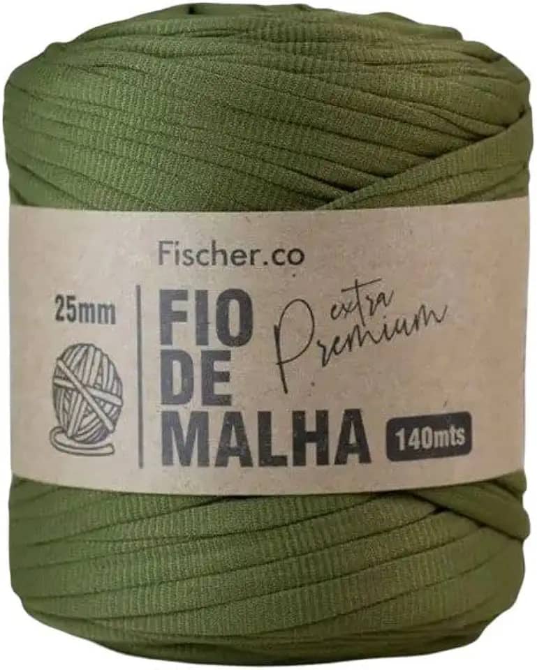 Fio de Malha Extra Premium Fischer 25mm x Rolo com 140m (65 MUSGO)