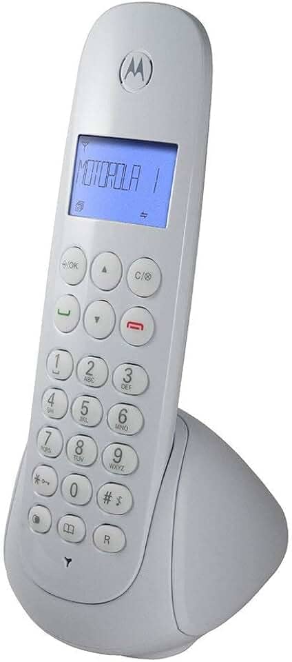 Telefone sem Fio Moto700W Dect 6. 0 Digital com Identificador de Chamadas, Motorola, 3302451, Branco