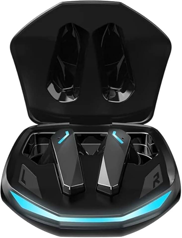 Fone GM2 Pro Original Think Plus Fone de Ouvido Sem Fio Bluetooth TWS, Esportivo com Microfone, Controle Botão, Latência Games Jogos, cancelamento ruído, 90 dias de garantia de fabricação (Preto)