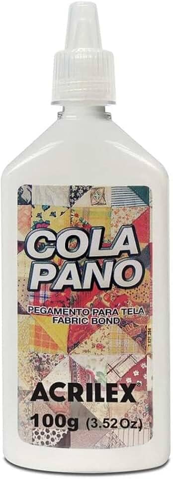 Cola Pano com Bico Aplicador Econômico Acrilex 100 gr