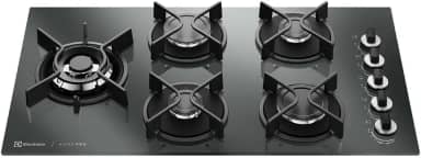 Electrolux Cooktop 5 Bocas a Gás Electrolux Espelhado Home Pro ChamaPrecisa e Multi Chama (KE5HP) Bivolt