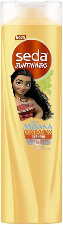 Seda Shampoo Infantil Moana Juntinhos Cac Encantados 300Ml