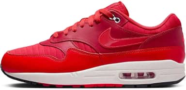Tênis masculino Air Max 1 Premium Gymnastics, Vermelho academia/vermelho universitário/carmesim claro/vela, 10.5