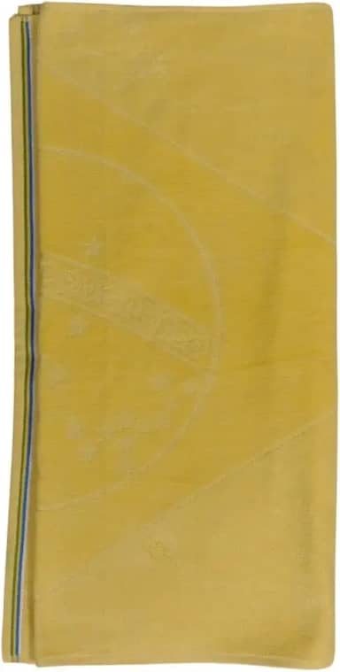 Toalha Bandeira Brasil Banho Jacquard 714024 70x140 123 Amarelo
