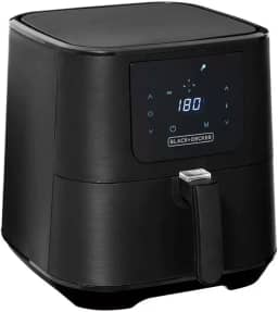 BLACK+DECKER Air Fryer, Fritadeira Elétrica Digital, sem Óleo, com Capacidade de 7L Modelo AFD7Q, 110V