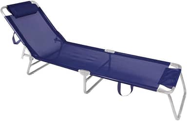 Mor - Cadeira Espreguiçadeira em Alumínio Azul Marinho