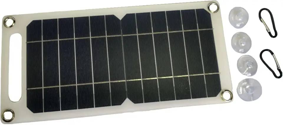 Carregador Portátil, Flex, Powerbank, Placa Solar, 20w