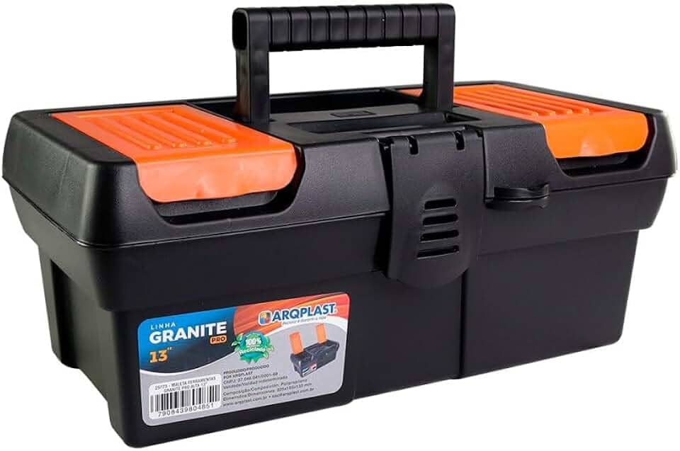 Maleta Organizadora para Ferramentas Granite Pró 13" Arqplast