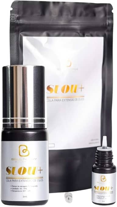 Cola Para Alongamento De Cílios Bell Nutry Slow+ Com Anvisa 1-2s