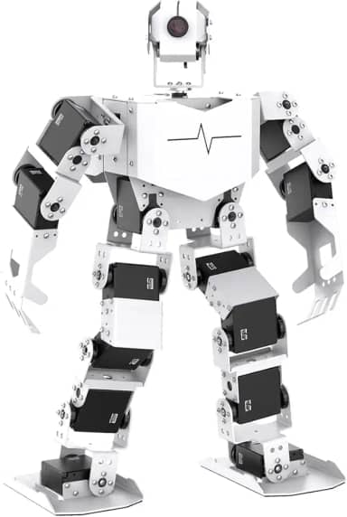 Hiwonder AI Intelligent Visual Humanoid Robot Powered by Raspberry Pi 5 8GB,DIY Robot Kits for Teens and Adults Supports App,Python Programming,PC Software and VNC Remote Desktop Control（Advanced Kit）