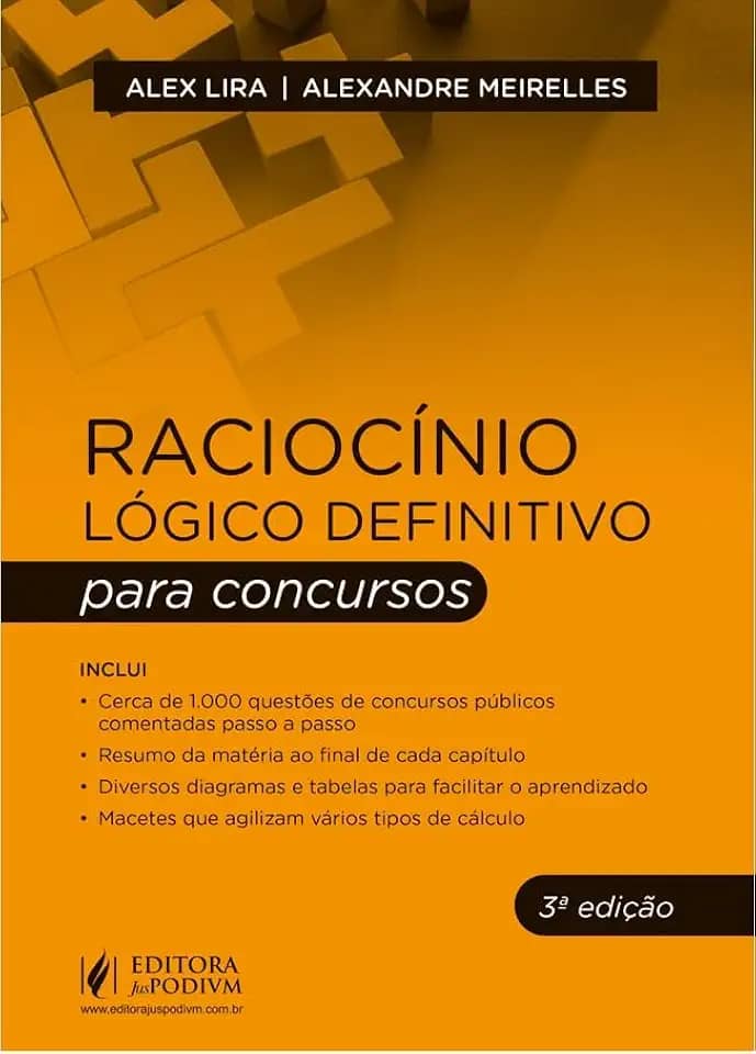 Raciocínio Lógico Definitivo para Concursos 3Ed.2025