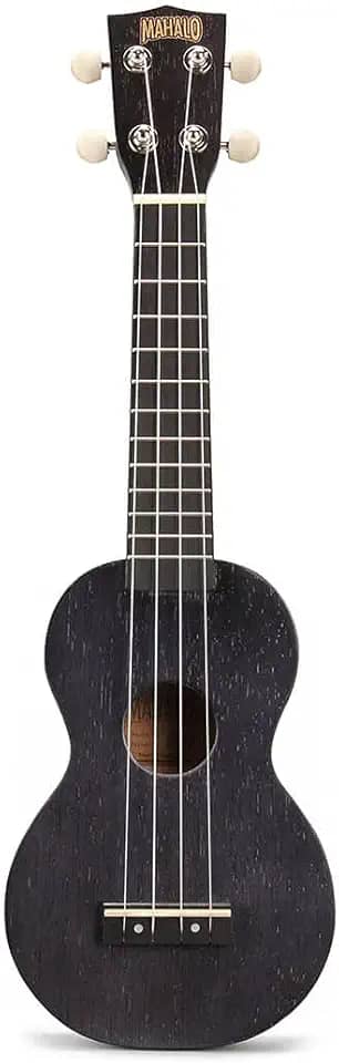 UKULELE SOPRANO SÉRIE KAHIKO - PRETO TRANSPARENTE