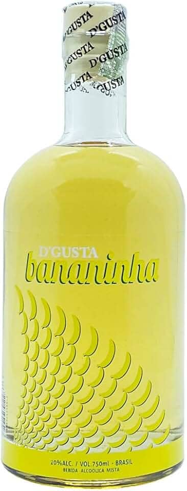 Licor Bananinha 750ml D'Gusta