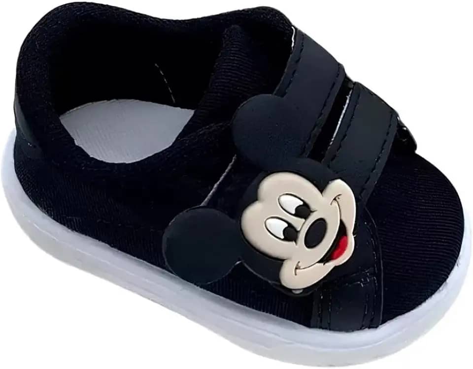 Tênis Sapatinho Infantil P/Bebê Menino Mickeiy Muito Lindo