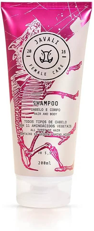 Shampoo Feminio Female Care Cabelo e Corpo (200ml) 2 em 1 Hidratante Perfumado