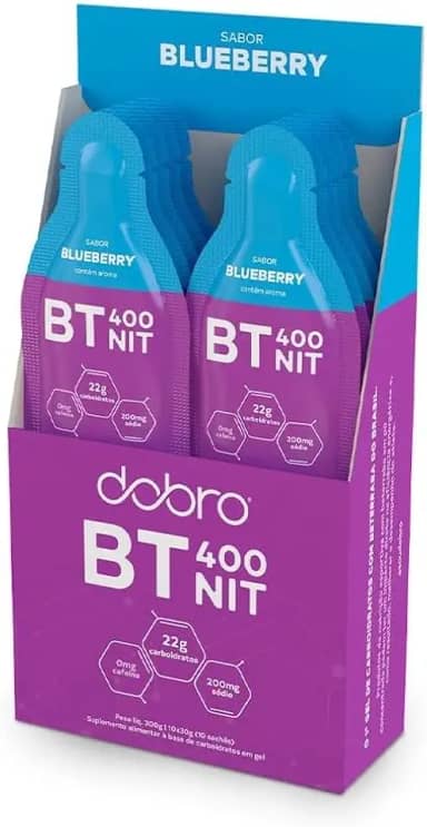 BT 400 Nitrato Gel sabor Blueberry (10un x 30g)