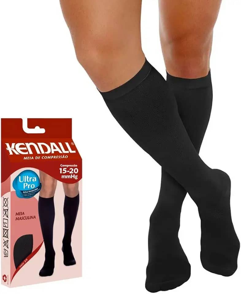 Meia Compressão 3/4, Kendall, Masculino