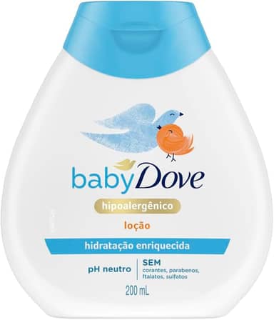 Baby Dove Loção Hidratação Enriquecida Frasco 200Ml