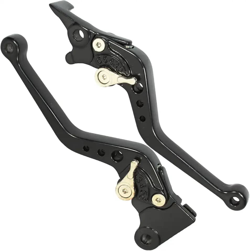 Manete de freio embreagem esportivo a disco CG125 CG150 CG160 Fan Titan Sport 2000 em diante (Preto)