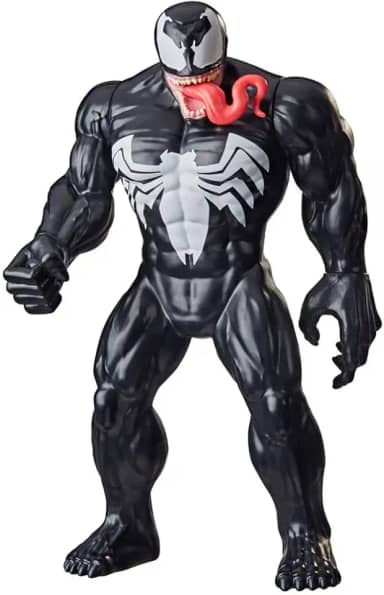 Marvel, Action Figure, Venom, Mighty Hero Series - Brinquedo de Herói com 24 cm, Articulado - A partir de 4 Anos